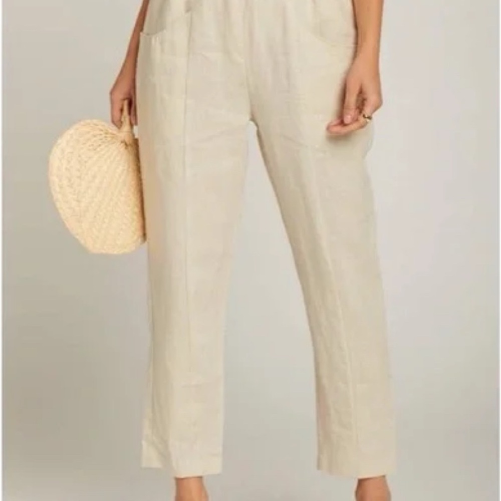 MATE THE LABEL | Willow Linen Pants (size Small) - Picture 3 of 11